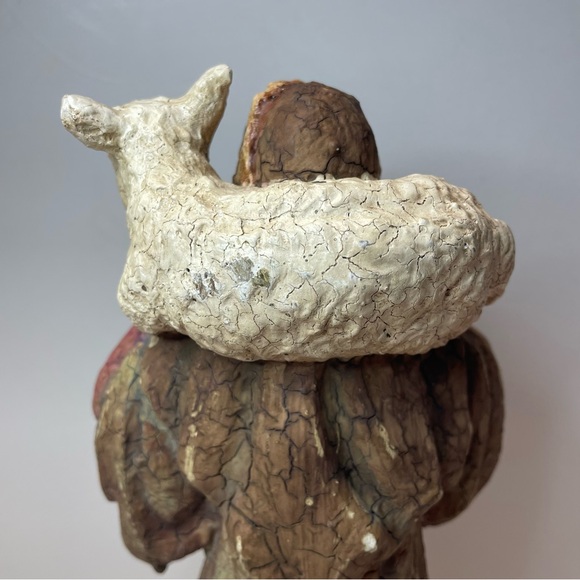 Department 56 Renaissance Nativity  Set 2 Pieces ~10” As Is! Please Read - Picture 4 of 16